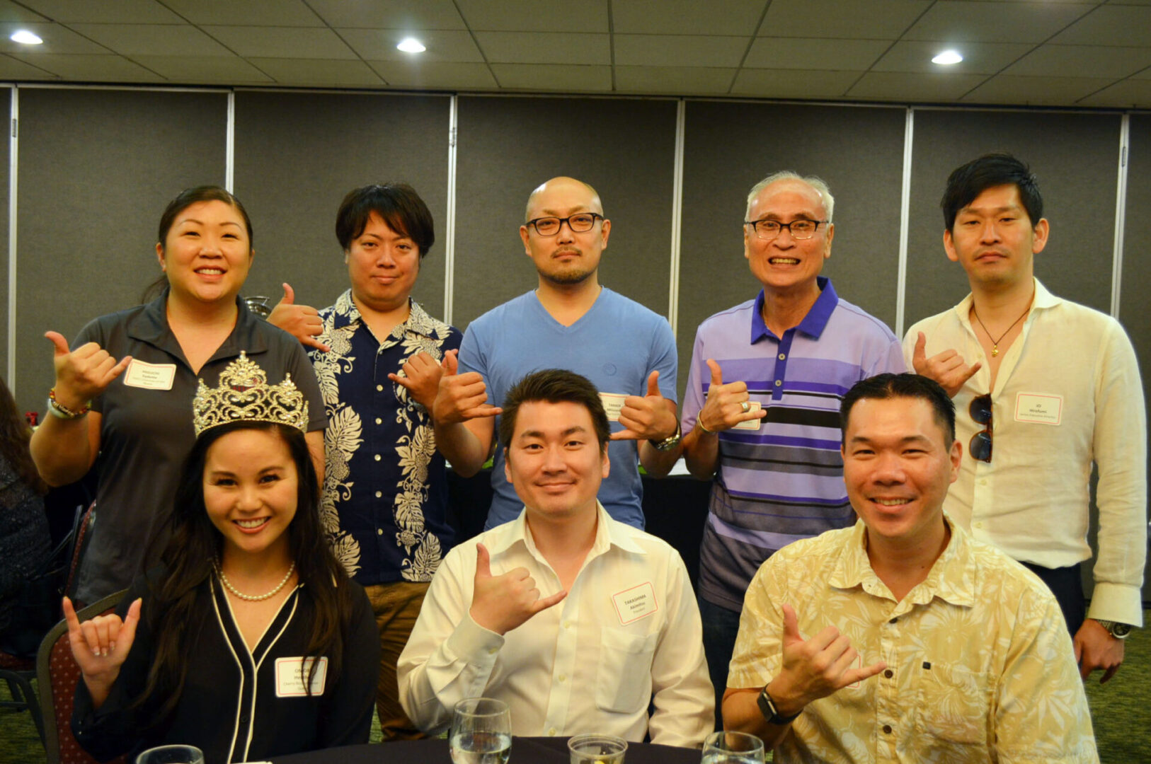 ハワイのホノルル日系人青年会議所に交流訪問しています