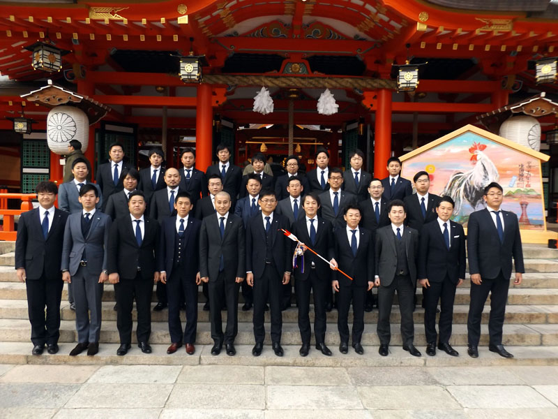 生田神社に参拝させていただきました。