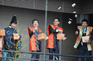 『節分祭』に髙島理事長が参加されました。