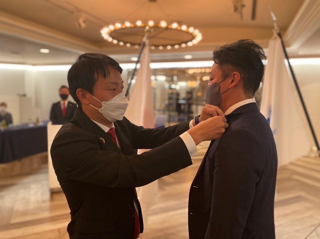 バッジ交換会