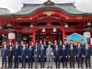 【生田神社に新年参拝いたしました】
