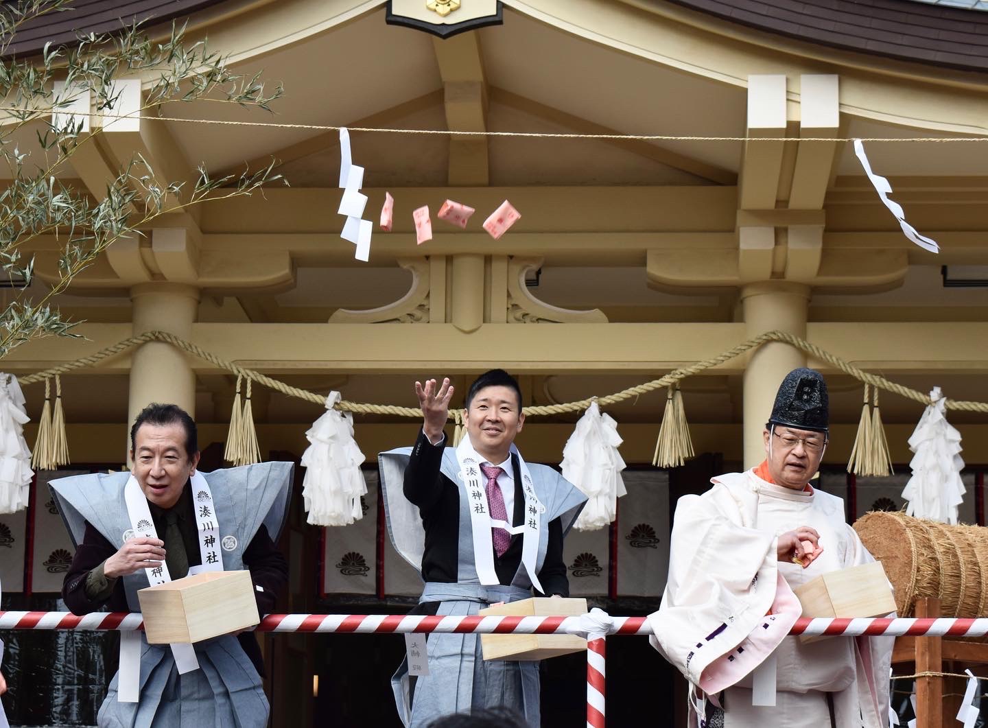 節分祭にJCI神戸より宮﨑理事長が参加させていただきました。