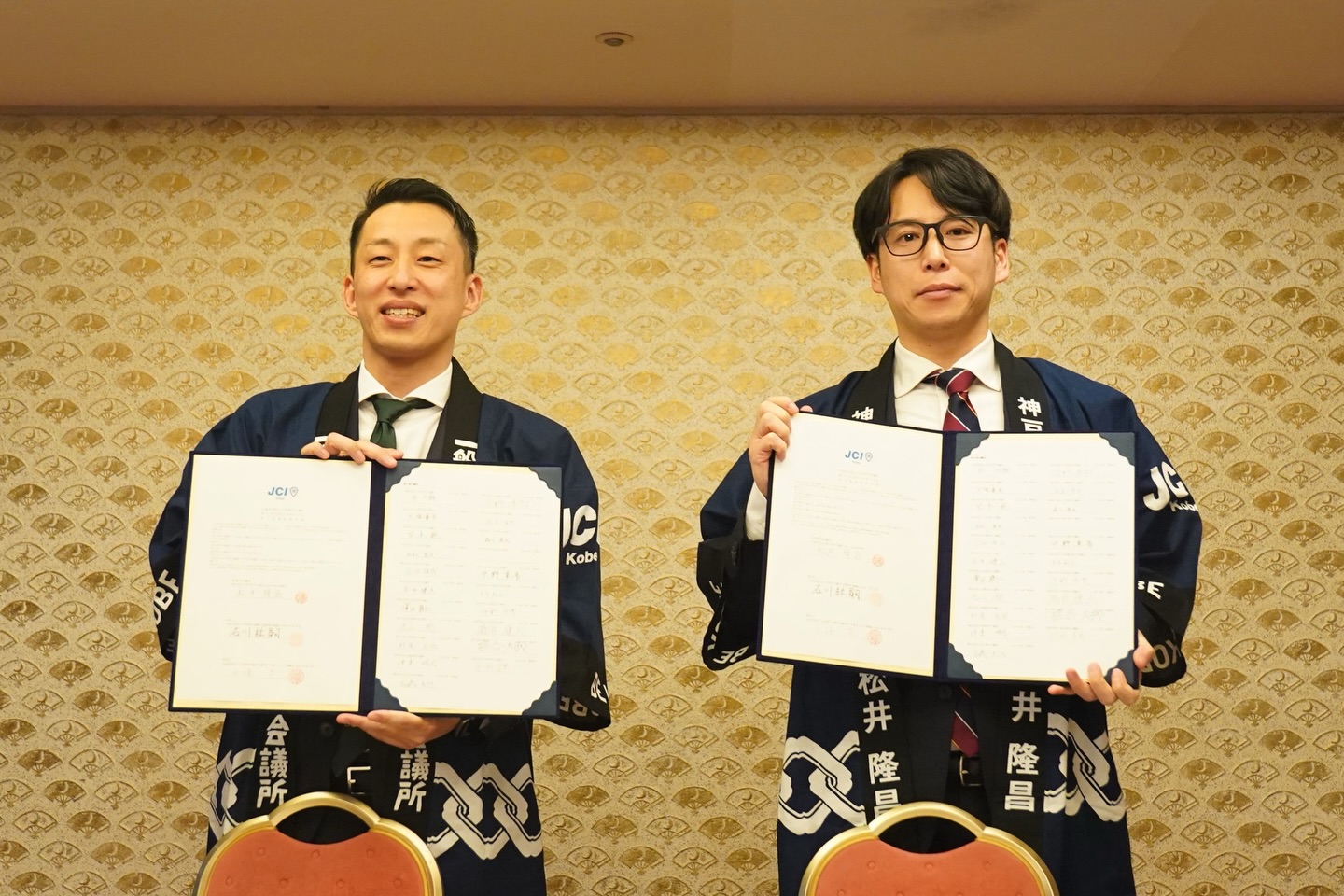 第75回全国大会 神戸大会 副主管契約締結式